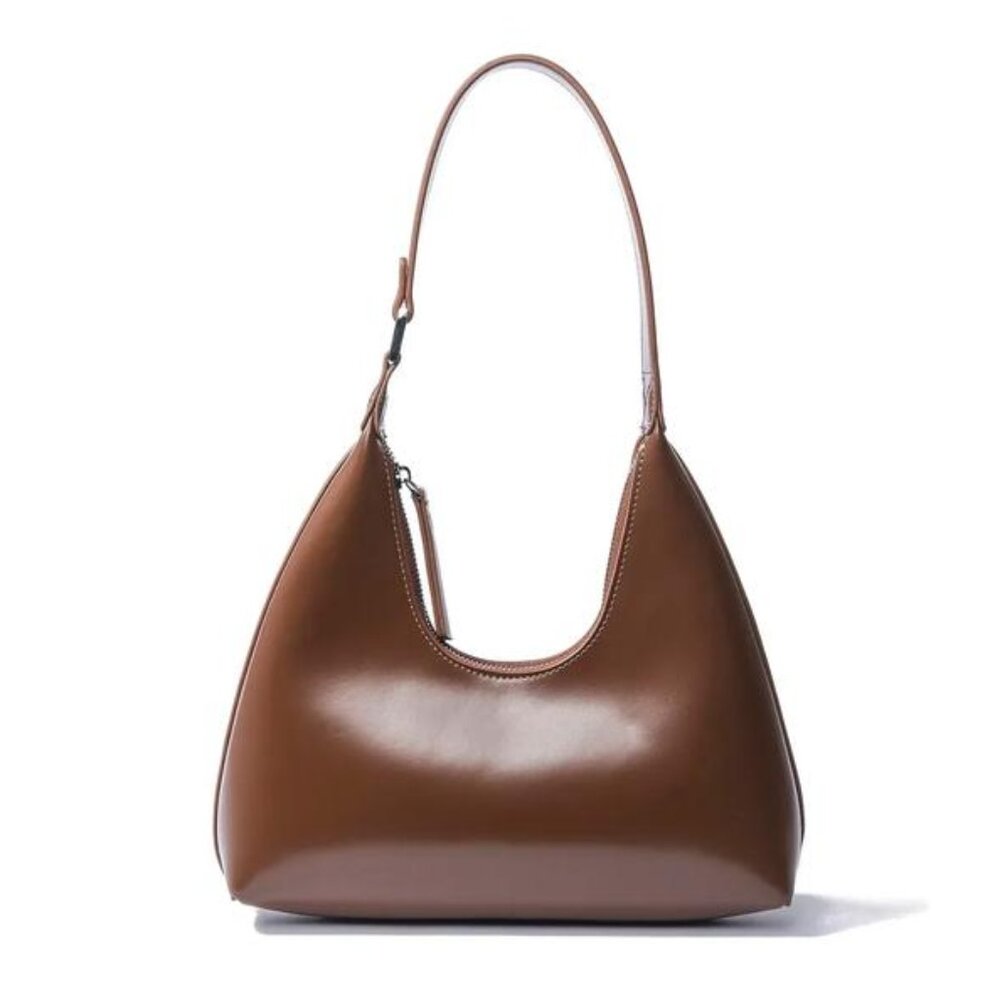 Alexia Bag in Smooth Leather, Caramel